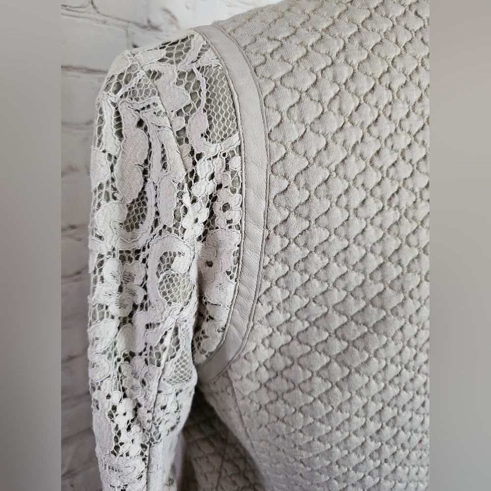 Rebecca Taylor Quilted & Lace Bomber w/ Coordinating Skirt | Size 2-4 | EUC - Picture 6 of 16